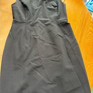 Ann Taylor Black Strapless Dress